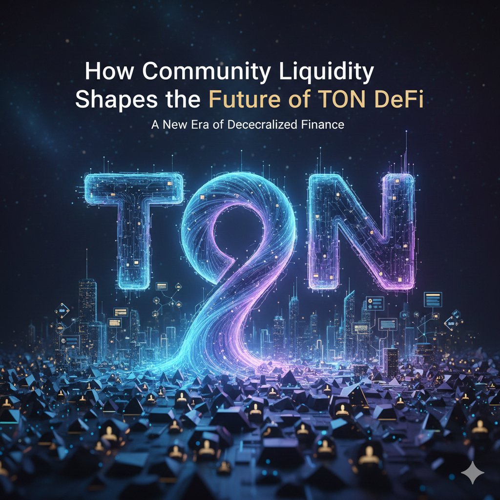 OTF_Waziri's tweet image. How Community Liquidity Shapes the Future of TON DeFi: A thread 
A #STON.fi by @ston_fi