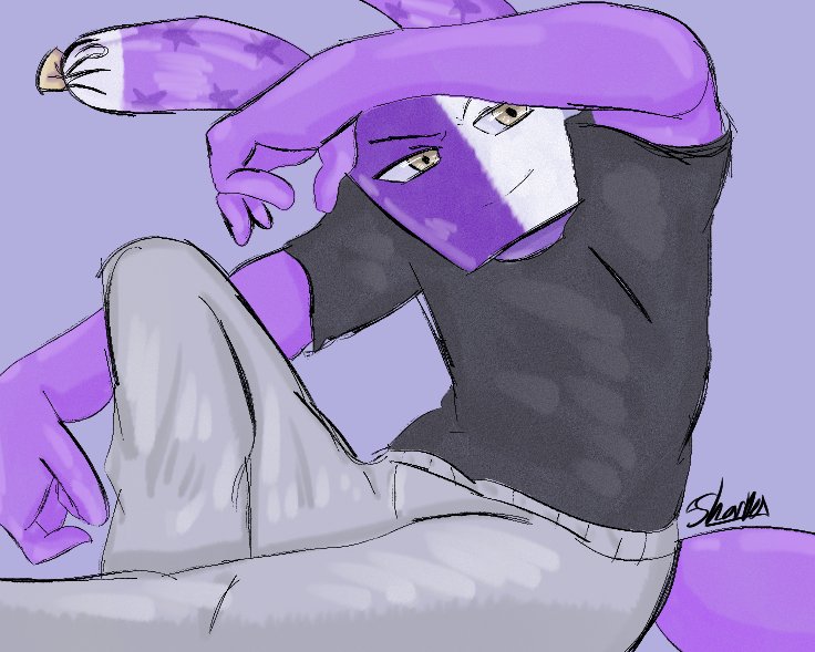 kcarts45's tweet photo. I was trying out some pens I found amd decided to use it on a pose and my new dandys world oc Charlie who is a box of chocolate looey character! https://t.co/FG3nxSDysi