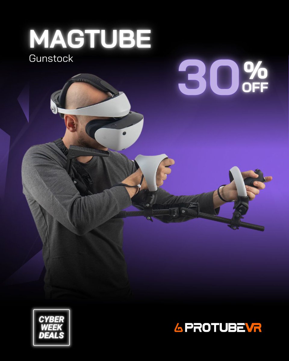 ⚡️ The Clock is Ticking: ProTubeVR Cyber Week Sale! ⚡️

The premium gear you've been waiting for is on sale, but the discounts disappear on December 8th. This is your last chance to secure your upgrade! ⏳ 

Equip yourself for any VR challenge:
- Precision Shooting with our