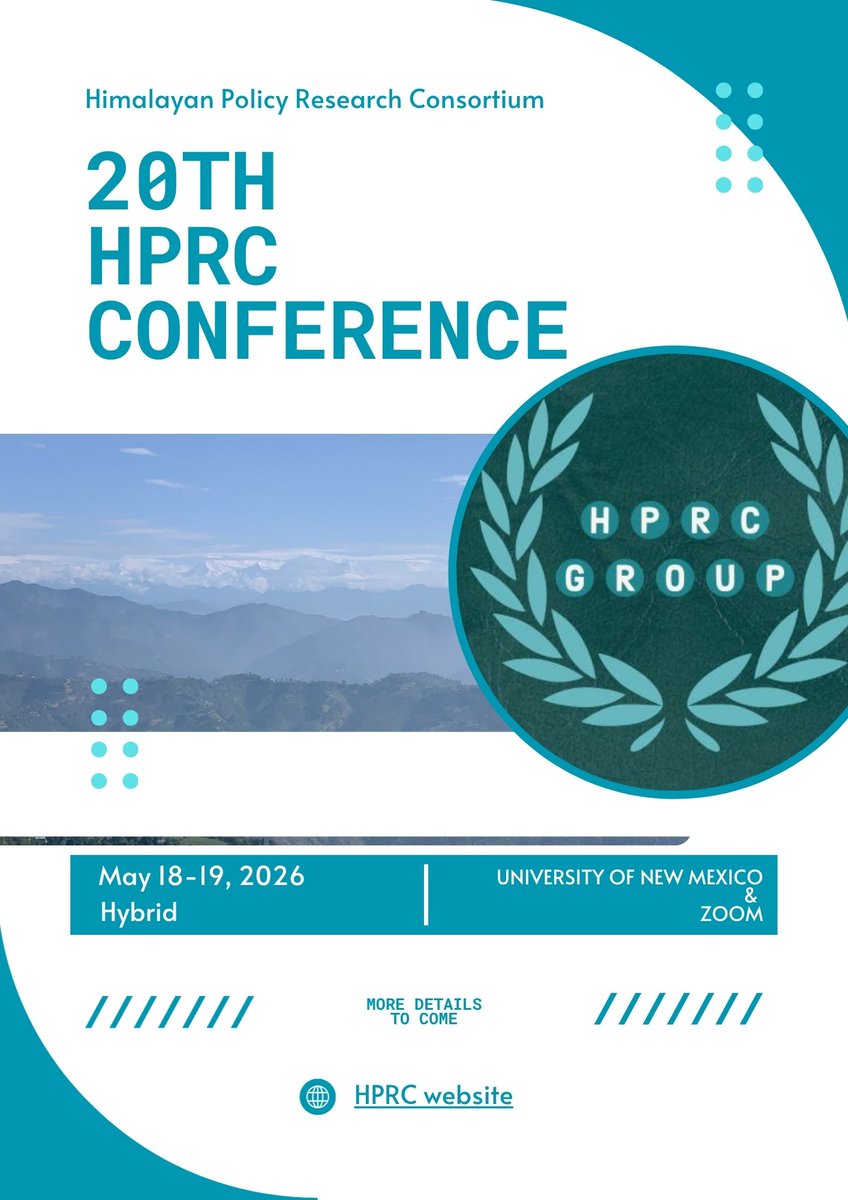 HprcGroup's tweet photo. Happy December! Last month of the year starts with a big announcement! We are going to CELEBRATE our 20th HPRC with a HYBRID conference! This year's conference will be on May 18th and 19th, 2026! Mark your calendar and look out for Call for Abstract! Thank you for your support! https://t.co/KuVLIWefG5