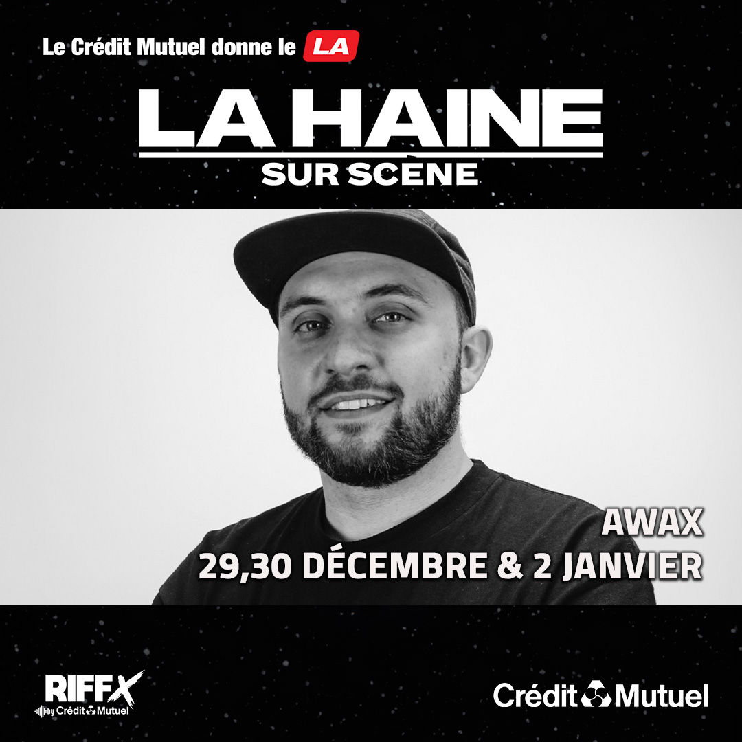 RIFFX_fr's tweet photo. C'est l'heure de vous annoncer les 3 RévéLAtions @RIFFX_fr qui se produiront sur les prochains spectacle de #LaHaine à @LaSeineMusicale : Félicitations @Juicygaets, Awax et @DjLadyStyle1  🎧
📸 Photo : kaptur.__ https://t.co/UcagqBd2vK