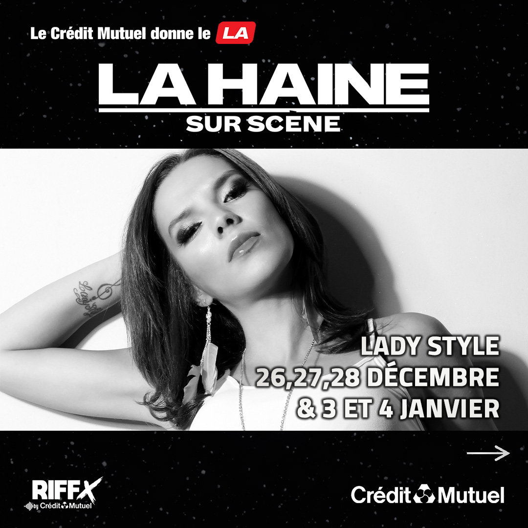 RIFFX_fr's tweet photo. C'est l'heure de vous annoncer les 3 RévéLAtions @RIFFX_fr qui se produiront sur les prochains spectacle de #LaHaine à @LaSeineMusicale : Félicitations @Juicygaets, Awax et @DjLadyStyle1  🎧
📸 Photo : kaptur.__ https://t.co/UcagqBd2vK