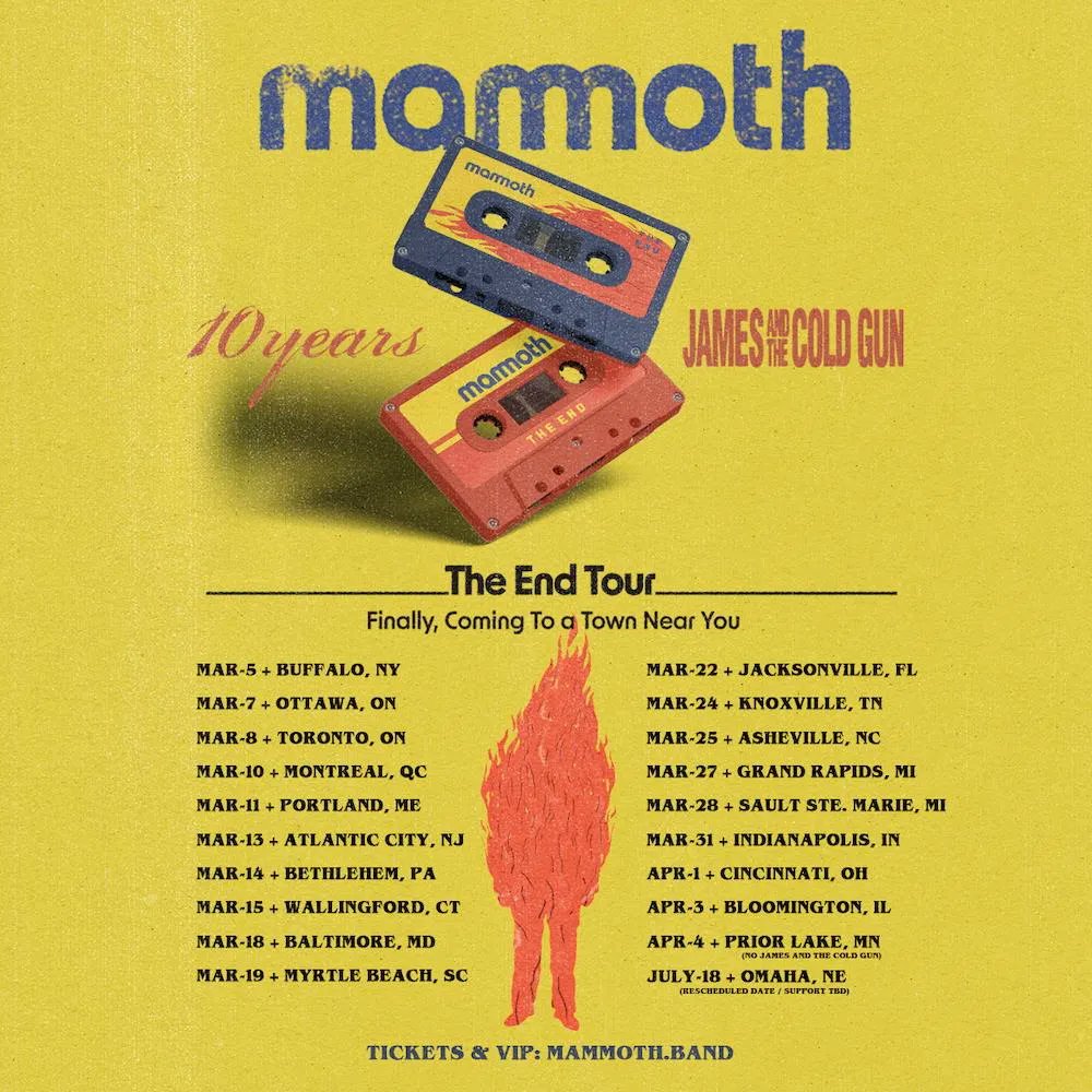 consequence's tweet image. Wolfgang Van Halen&apos;s Mammoth have announced a 2026 North American tour → cons.lv/y8boUf