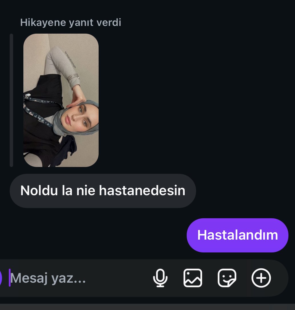 Hemşireyim açıklaması yapmamaya karar verdim