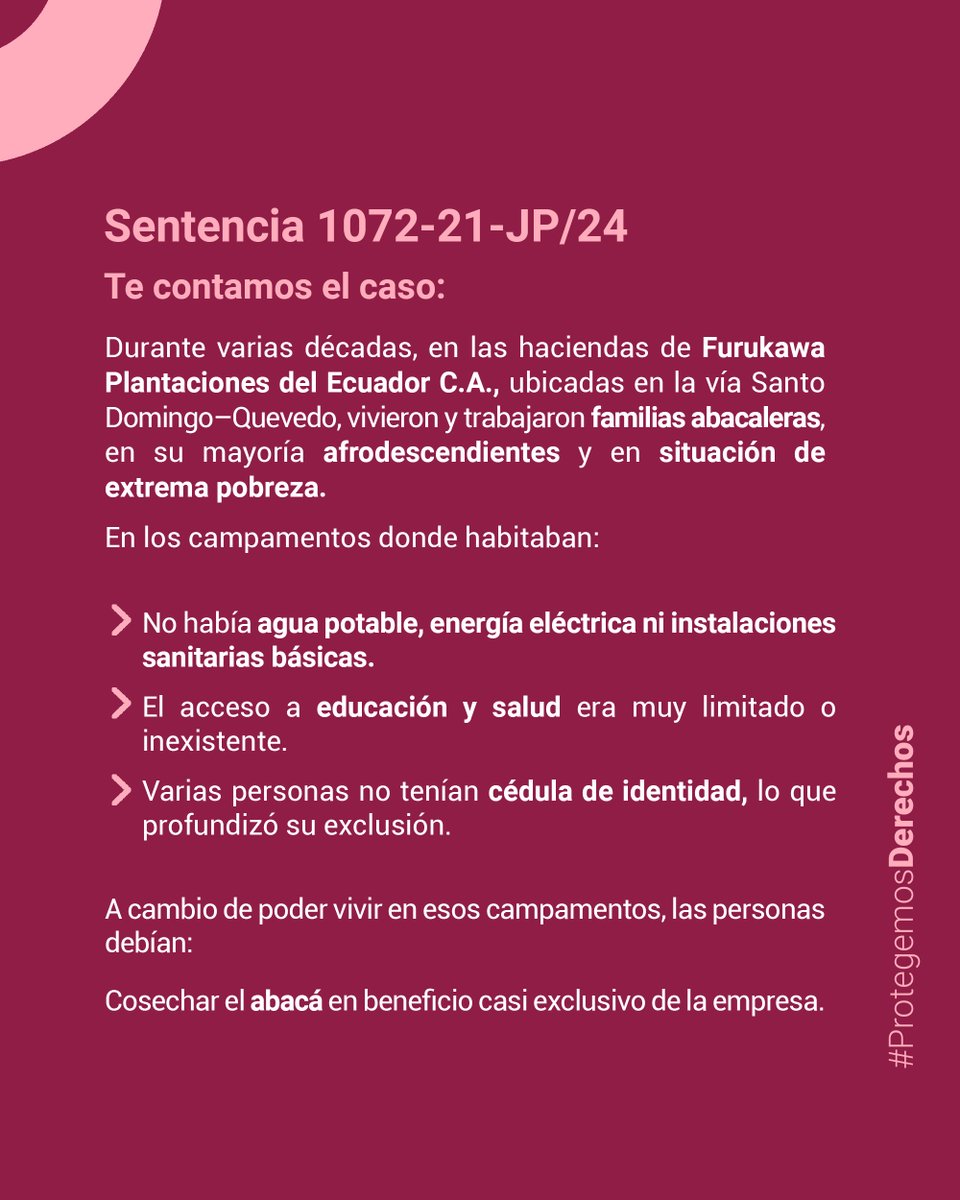 CorteConstEcu's tweet image. La esclavitud no quedó en los libros de historia. Hoy sigue adoptando formas modernas que vulneran la libertad y la dignidad de las personas.