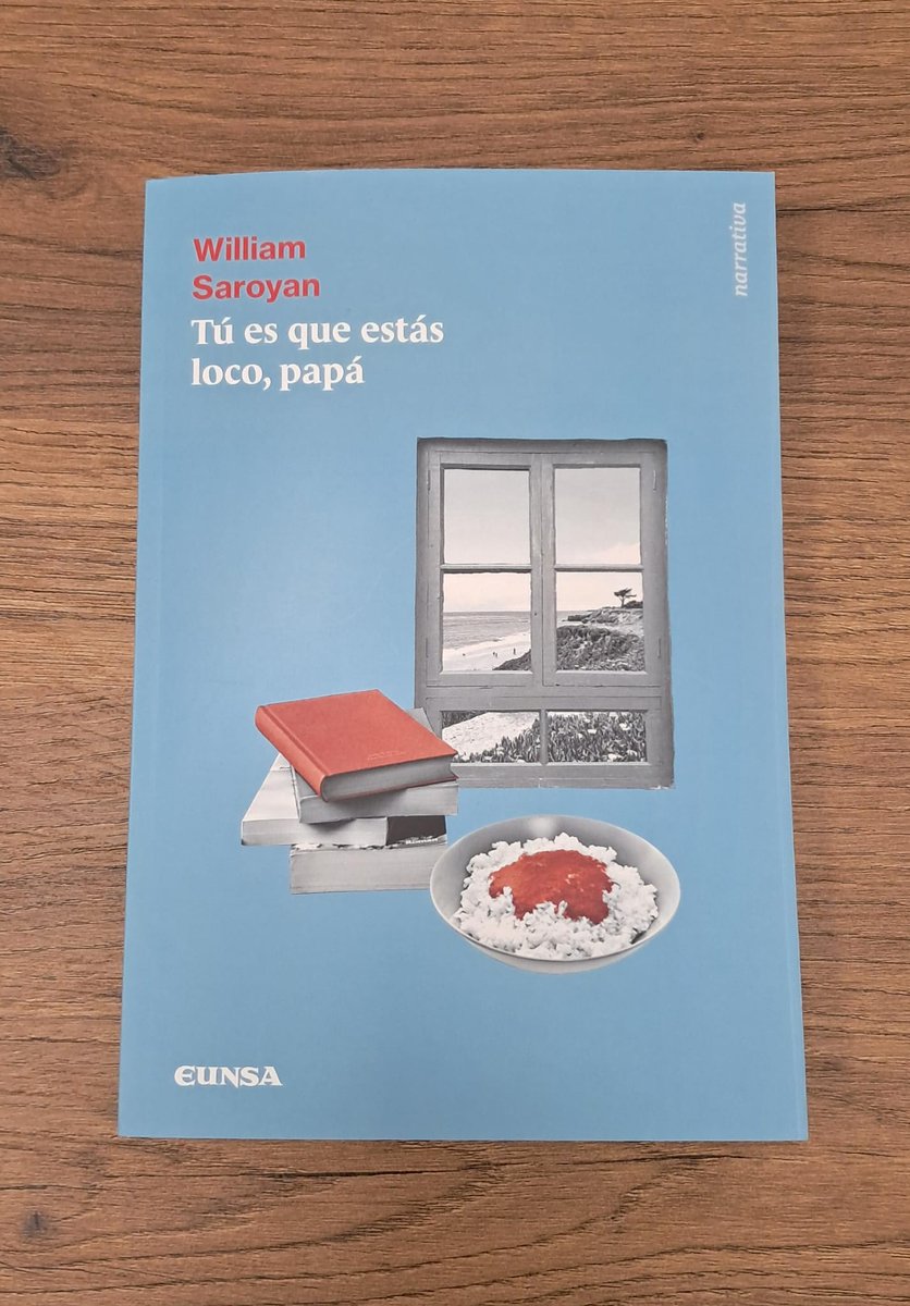 "Tú es que estás loco, papá"

📚"Este álbum de recuerdos, ficcionales y biográficos, es un tratado sobre la mirada. Saroyan deposita en los ojos de su primogénito una fuerza inmensa de análisis y de reflexión..."

✍️ Una reseña de <a href="/NTunav/">Nuestro Tiempo</a> 
<a href="/dosvecescuento/">Joseluís González</a> 
nuestrotiempo.unav.edu/w/tu-es-que-es…