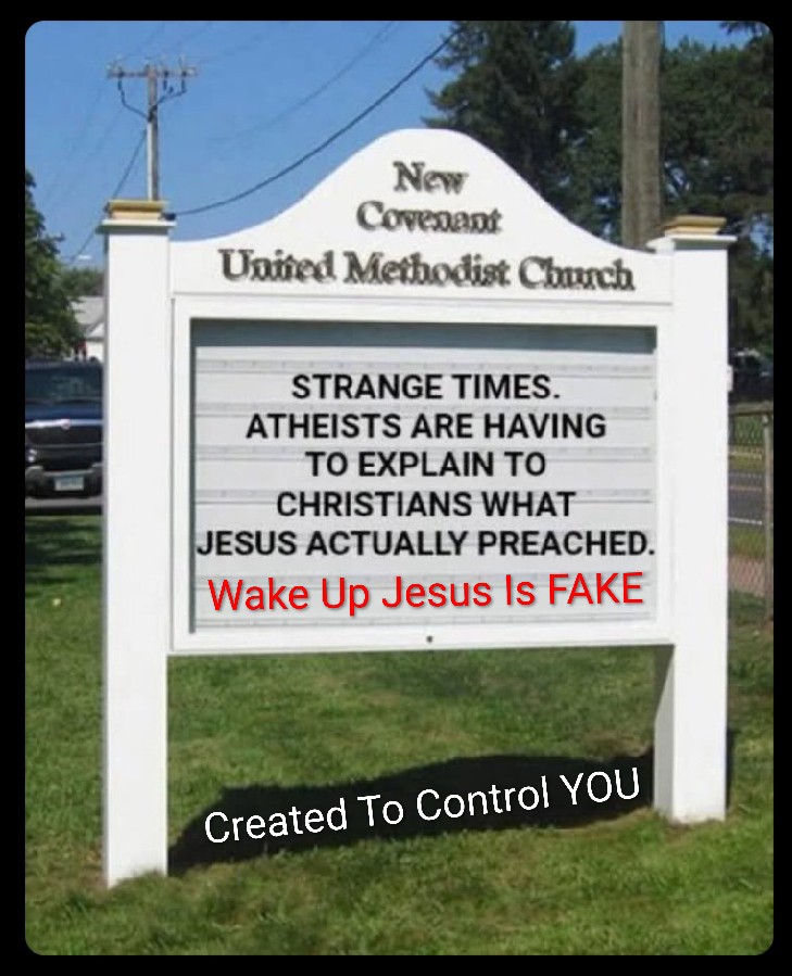 MrSpiritsRaven's tweet image. Once YOU COMPREHEND that #Religion was #Created To #Control The #Minds Of Simple #HumanBeings, you UNDERSTAND all These #FakeMinisters Fake #Pastors Fake #Pope Fake #ReligiousLeaders #FakeRabbis #FakeBishops #FakePreachers Have One THING IN COMMON...... 
👉🏿 #Control 👈🏿

What Is