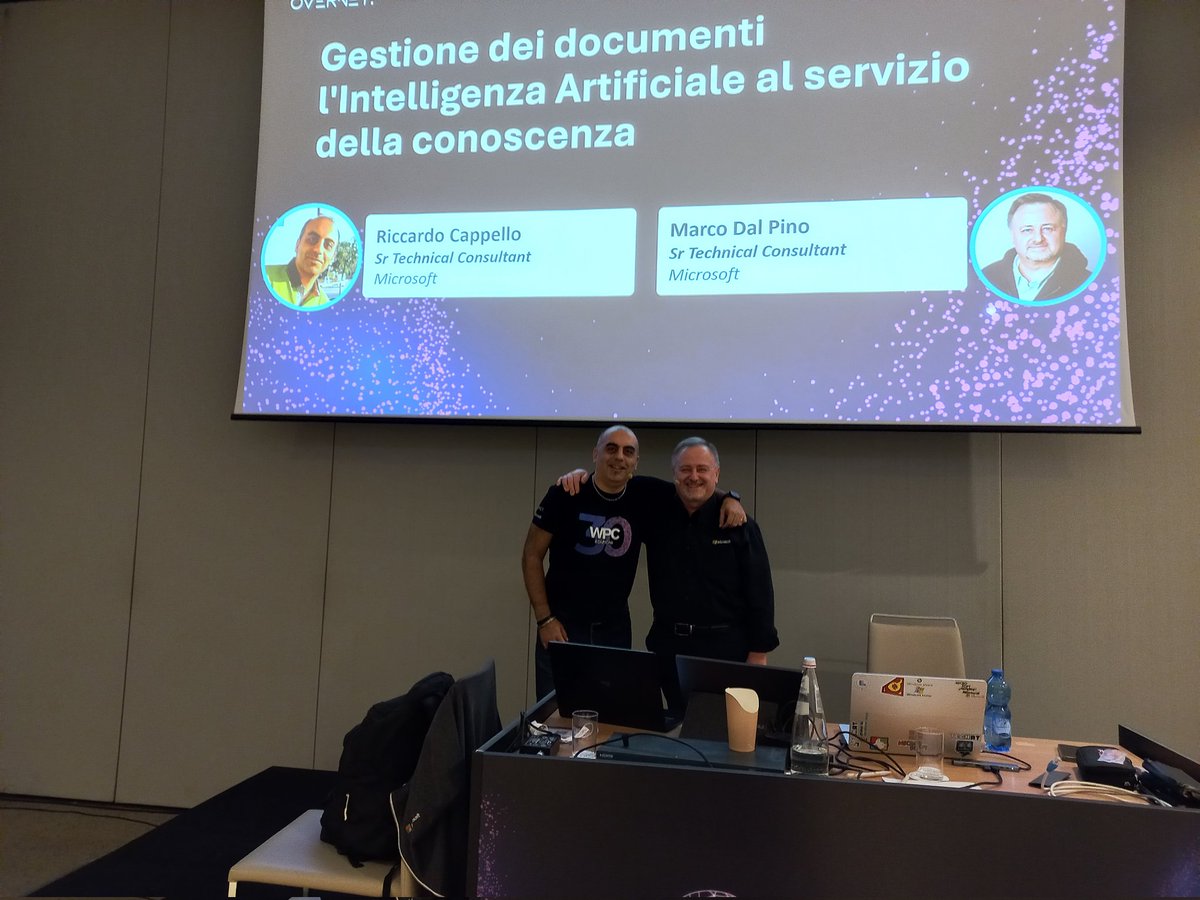 È la volta di <a href="/MarcoDalPino/">Marco Dal Pino 🇮🇹</a> e <a href="/rcappello/">Riccardo Cappello</a> a #WPC2025