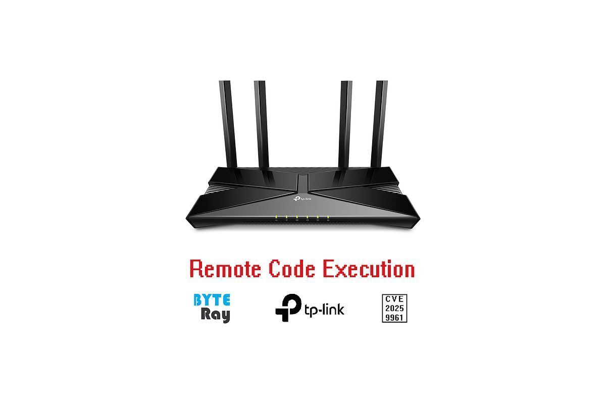 0xor0ne's tweet image. Authenticated remote code execution via the CWMP binary on TP-Link AX10 and AX1500 (CVE-2025–9961)

blog.byteray.co.uk/exploiting-zer…

#infosec