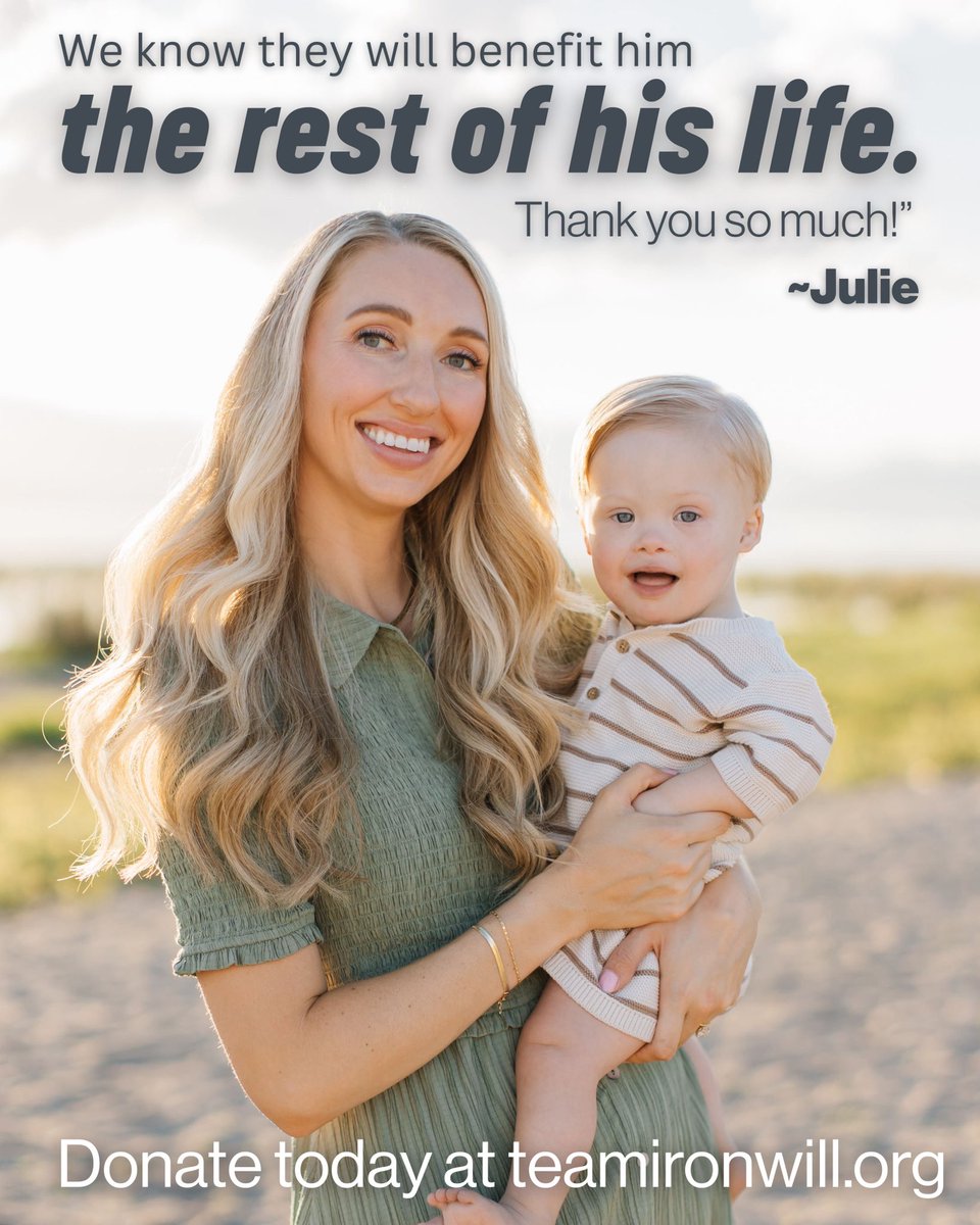 Team Iron Will,

Giving Tuesday is upon us!

Help us fuel change and champion possibility with a donation to Team Iron Will!

teamironwill.app.neoncrm.com/campaigns/cham…

AND… a very generous donor has offered us a matching gift up to $10,000.

So your Giving Tuesday gifts will have double the