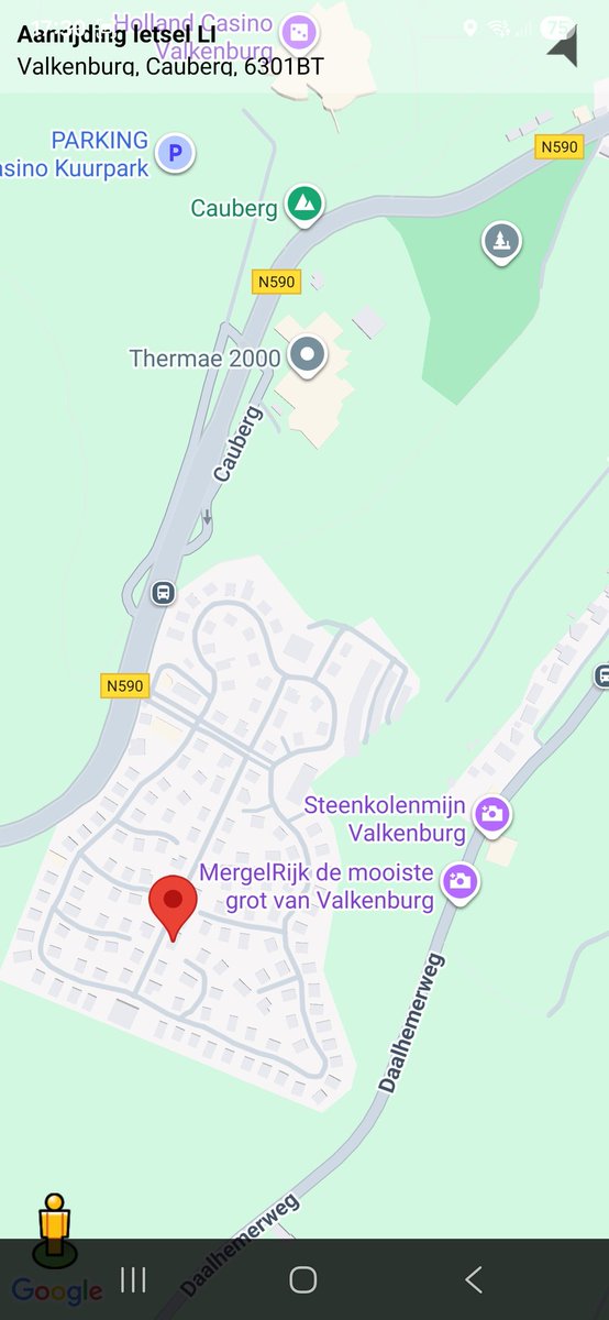 Aanrijding met letsel op Cauberg in Valkenburg