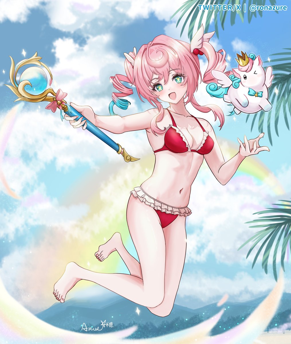 #今月描いた絵を晒そう 
❤️🤍