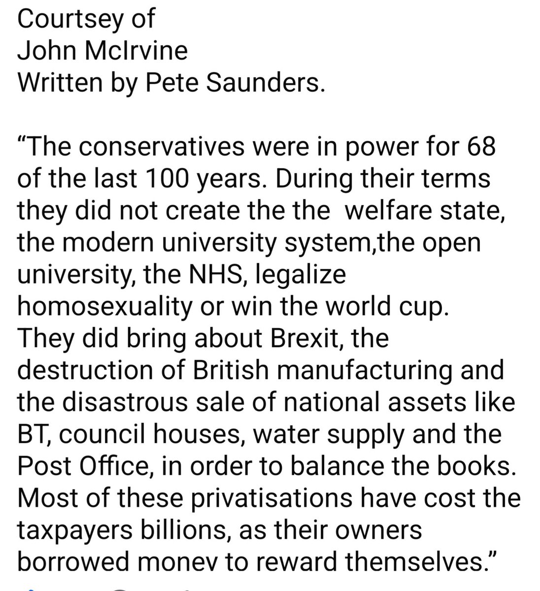 Harrowcwu's tweet image. In a nutshell. #greed #Politics