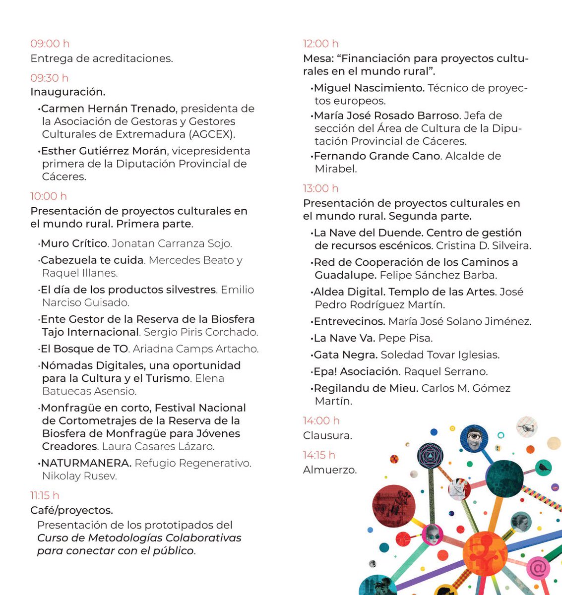 🎯¡Todo listo! 
Mañana celebramos el I Encuentro RedMaraña “Conectando Territorios”, donde los protagonistas serán los pueblos de la provincia de Cáceres, sus agentes culturales y sus proyectos. 

¡Os esperamos! 
——
<a href="/DiputacionCC/">DiputacionCC</a>