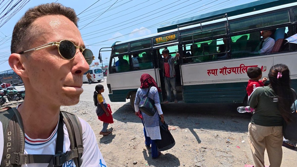 NOUVELLE VIDÉO !

Les transports au Népal 🇳🇵= CATASTROPHIQUE

youtu.be/H__oZzv8Rm8?si…