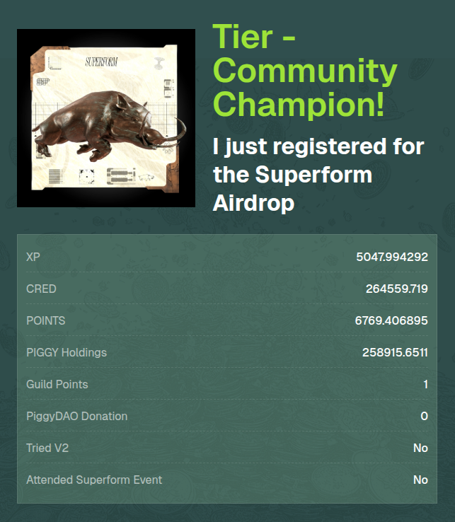 Up Only claim.superformfoundation.org 
#superform <a href="/superformxyz/">Superform</a> 🫰