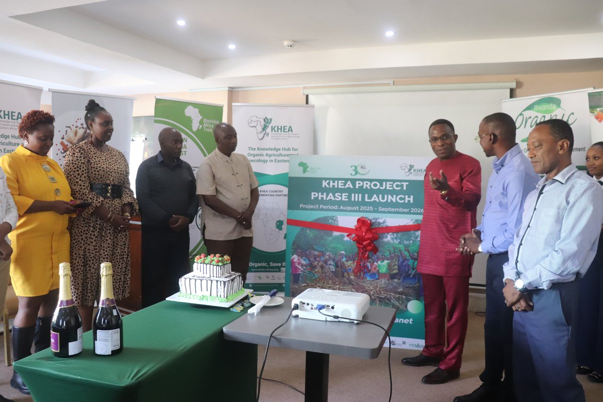 KcoaKhea's tweet photo. 🌱 KHEA Phase 3 is officially live! 🚀
We’re expanding organic agriculture &amp; agroecology across Eastern Africa for a greener, sustainable future.
Stay tuned for updates! 💚
#KHEA #Agroecology #Sustainability https://t.co/d0zCXcEEQ4