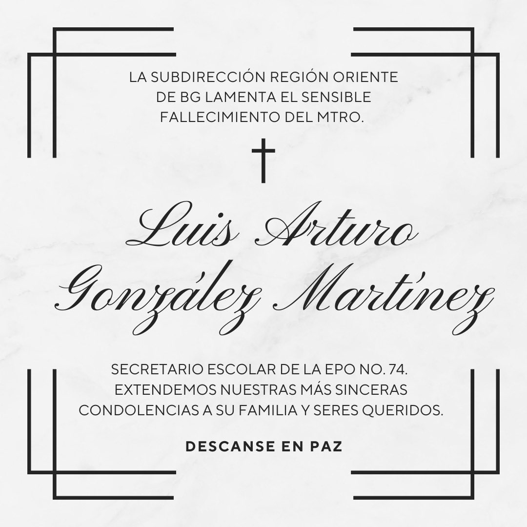 Subdirección Región Oriente de BG (@sbgoriente) on Twitter photo 