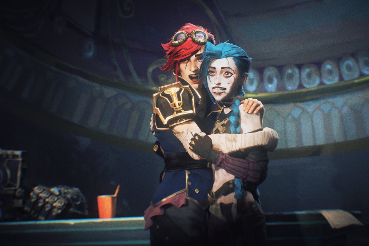 just_tho_ughts's tweet photo. @arcaneshow @ForticheProd Seeing them happy healed something in me https://t.co/cbAVaMnSTv