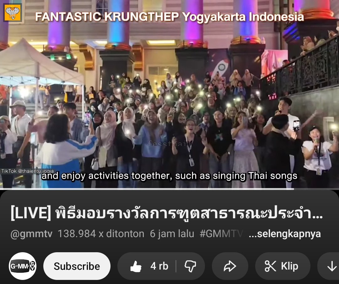 fessthaii's tweet photo. ftd! keren bgt yaa, thaienthu indo ke notice lagi khususnya yg ada di jogja.. so proud of you guys🙌🏻 https://t.co/M3MEtc4Qhb