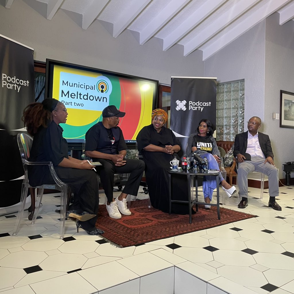 What will it take to turn #SouthAfrica's municipal crisis around? 🇿🇦

Our next <a href="/demunplugged/">Democracy Unplugged</a> continues the Municipal Meltdown conversation with <a href="/mayibuye_afrika/">AFRIKA Mayibuye</a>’s <a href="/Sydney_Baloyi/">Sydney Baloyi</a>, <a href="/Action4SA/">ActionSA</a>’s <a href="/kholofeloMorodi/">Kholofelo Morodi</a>, <a href="/ForGoodZA/">GOOD</a>’s <a href="/SarahMabotsa/">MMC - Sarah Mabotsa</a> and <a href="/MyPAConline/">Pan Africanist Congress of Azania (PAC)</a>’s <a href="/seroke_jaki/">Jaki Seroke</a> 

Coming