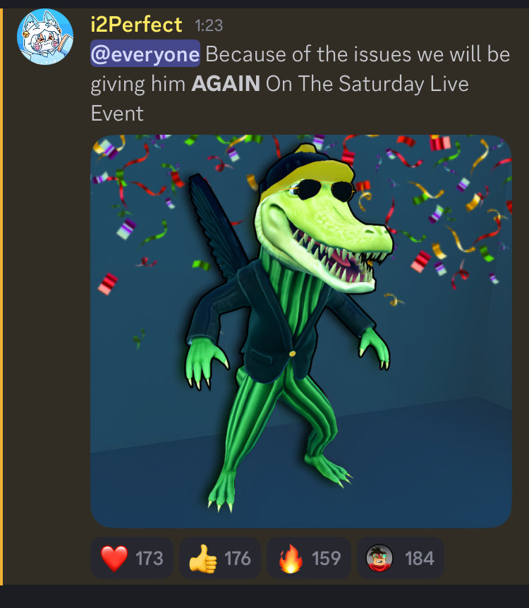 odod0d's tweet image. 土曜の夜更かしイベントで再配布みたいです。一安心
#brainrotevolution 
#ブレインロットの進化