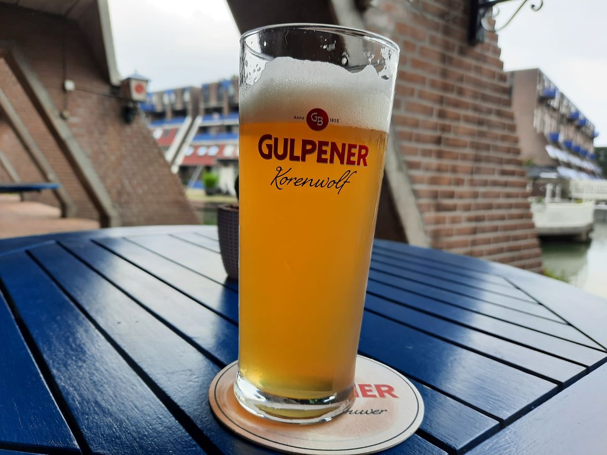 Our Daily Pour: Korenwolf Witbier from <a href="/Gulpener/">Gulpener</a> in Gulpen, Netherlands.