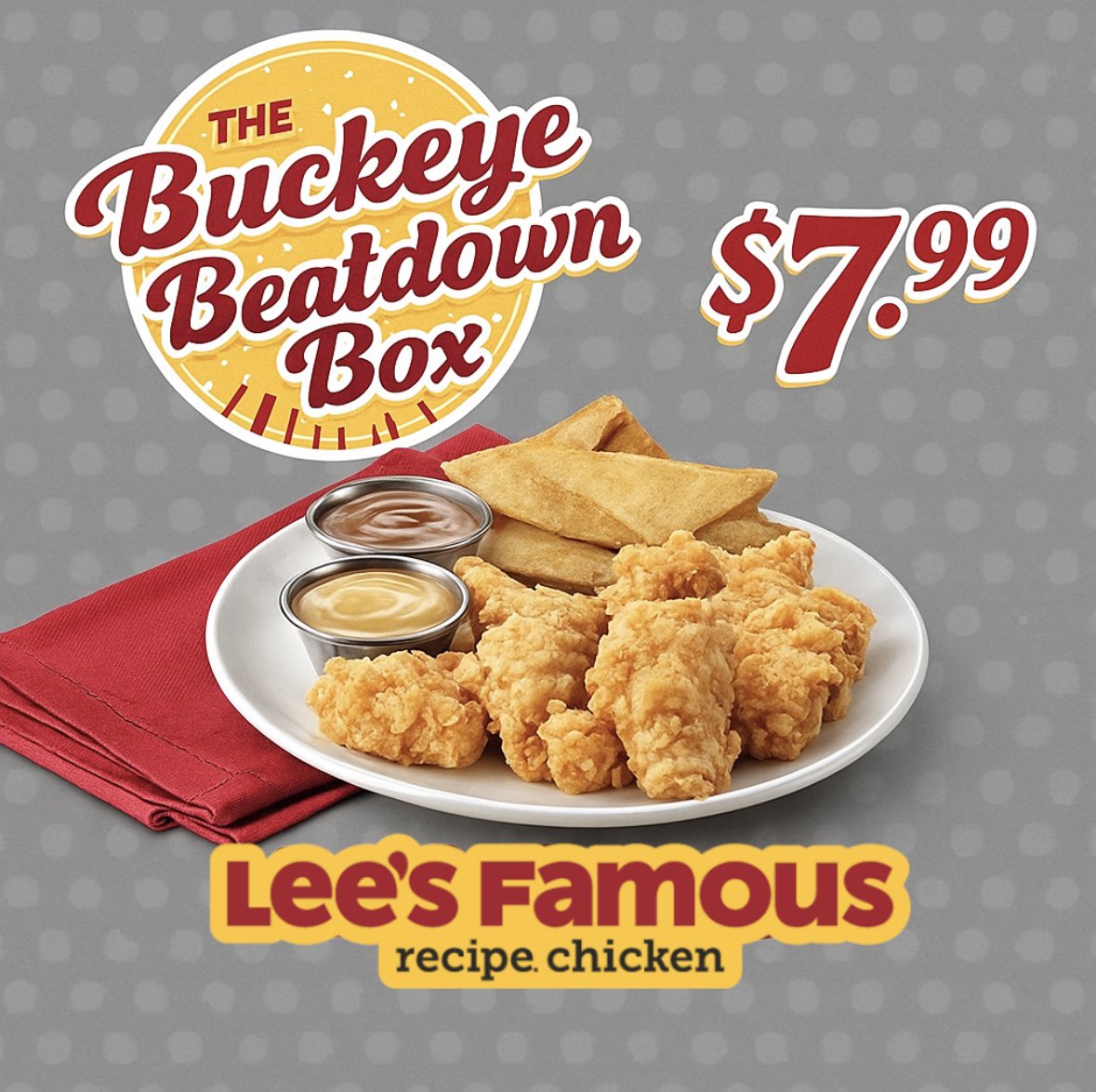 Lee’s Famous Recipe Chicken - Miami Valley tweet media
