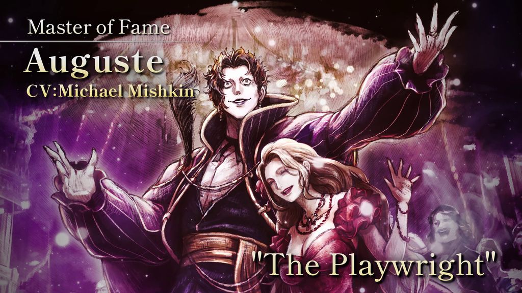 You've found me at a very MARVELOUS time in my life...

I'm the English voice of Auguste in #OctopathTraveler0 from <a href="/SquareEnix/">Square Enix</a>, releasing Thursday! I'm so proud to be a part of this massive story. I really got to bring the crazy to this one!