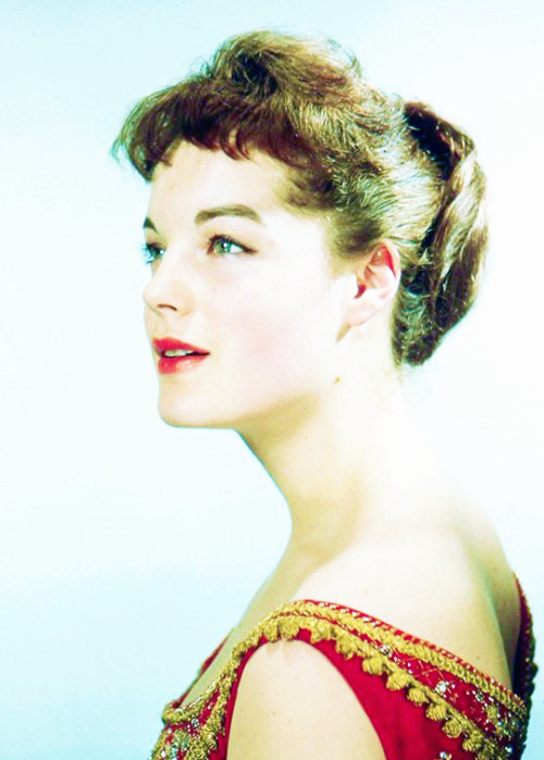 romy schneider photographed by peter basch