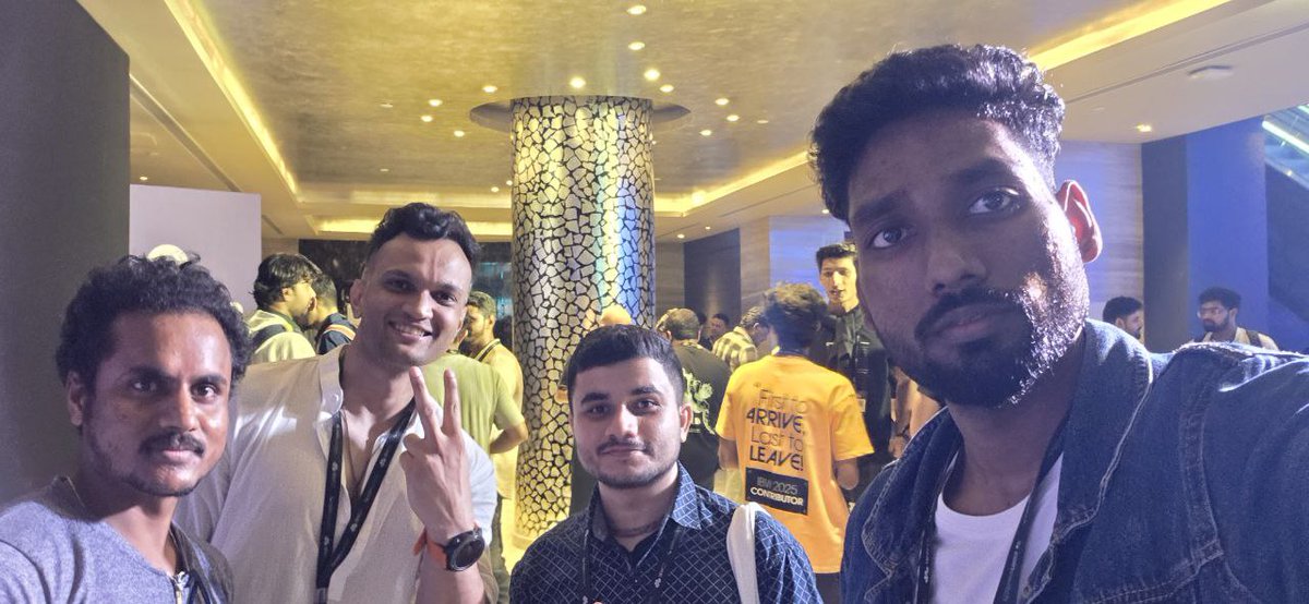 decryptionhub's tweet image. The man with lots of Love, Joys and Golden Heart  @CryptooAdy . Felling so happy at #IBW  #IBW2025 Thankful to god to meet him in person. @CryptooIndia