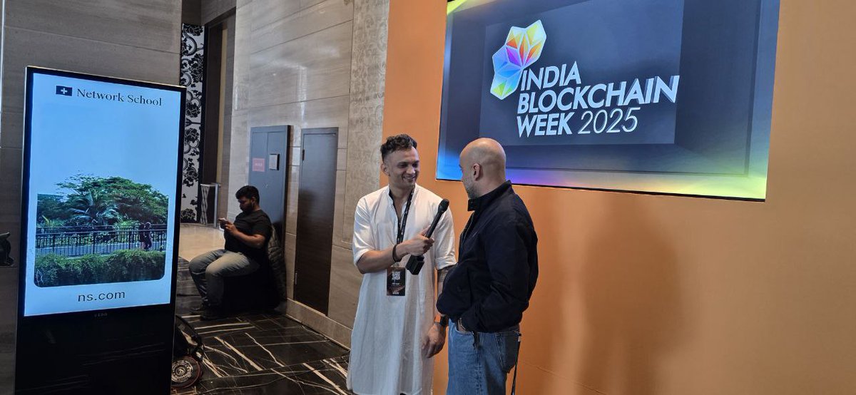decryptionhub's tweet image. The man with lots of Love, Joys and Golden Heart  @CryptooAdy . Felling so happy at #IBW  #IBW2025 Thankful to god to meet him in person. @CryptooIndia