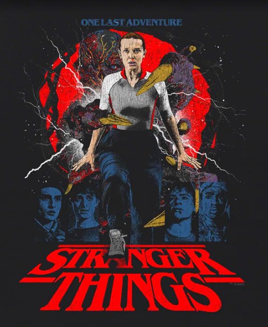 SThingsSpoilers's tweet image. A new poster for #StrangerThings5 Vol 2 was JUST released!