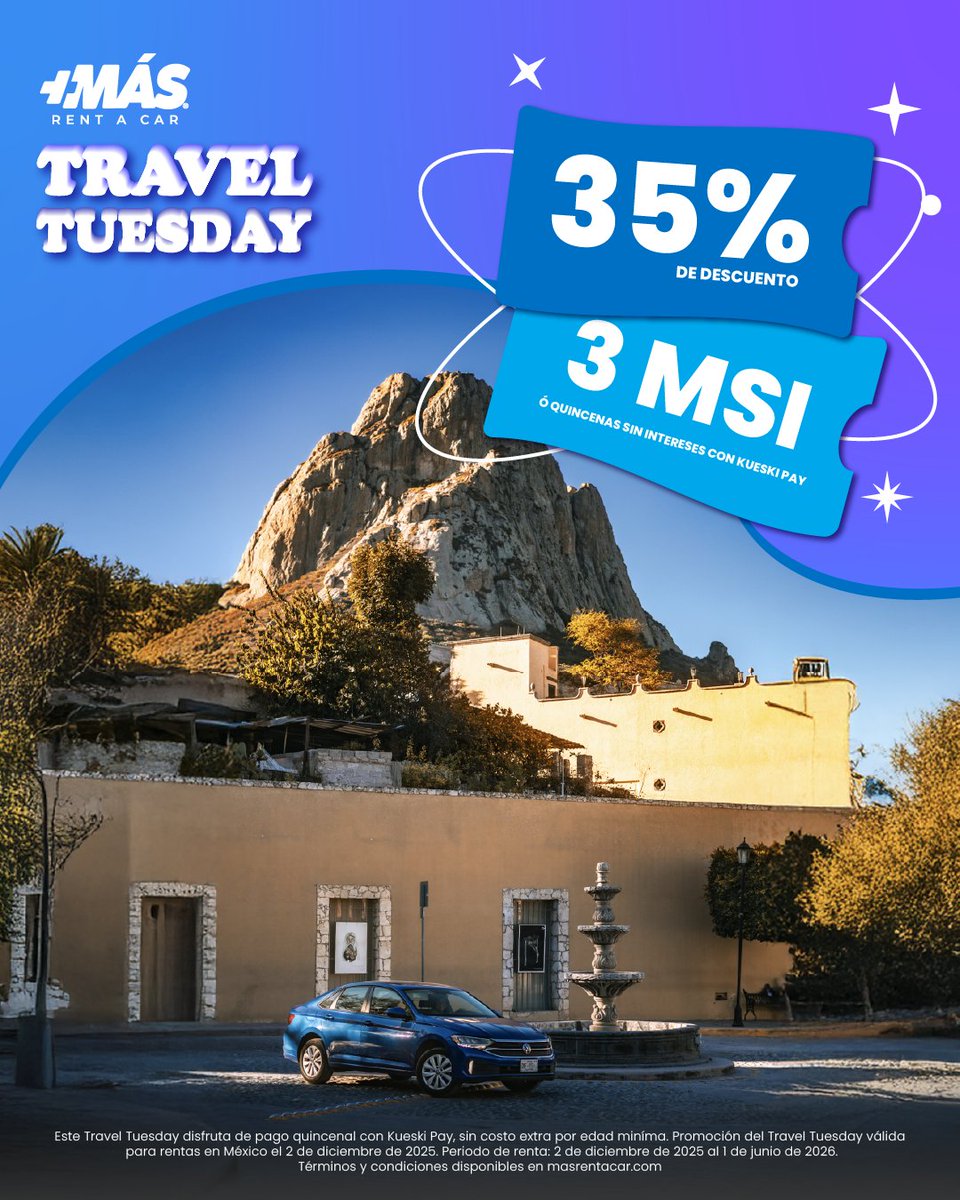 MÁS Rent A Car tweet media