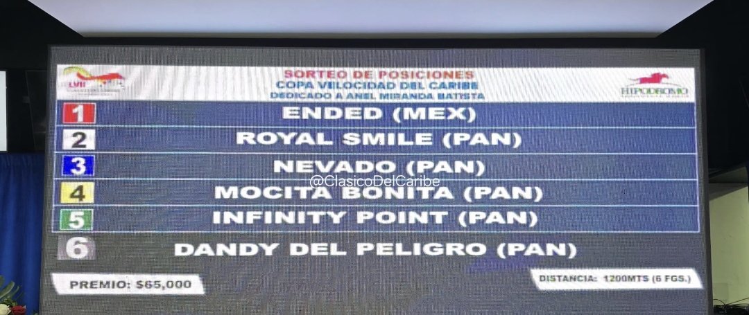 Conf. Hípica Caribe tweet media