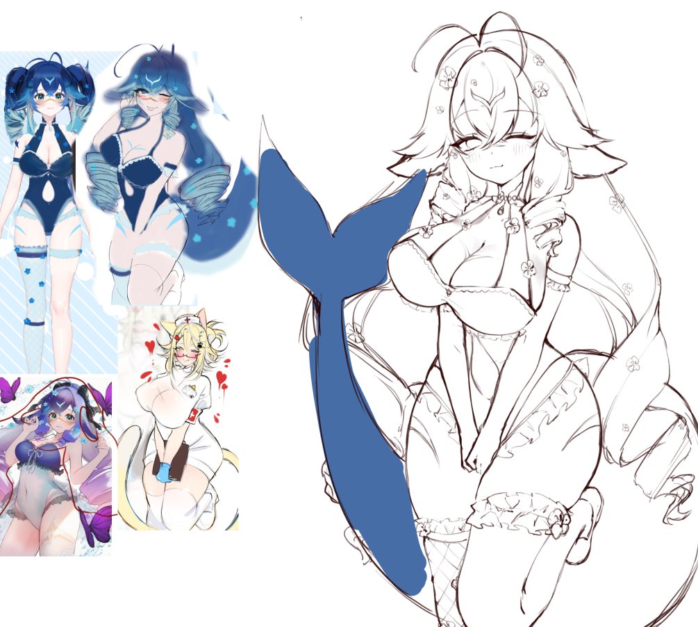 basha_bash_bash's tweet image. 💙wip💙

#イラスト #ArtistOnX #Commission #comissionsopen