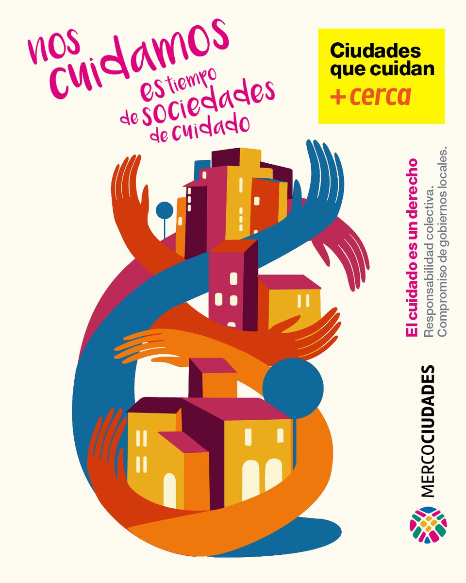 mercociudades's tweet image. Forma parte de las ciudades que cuidan.

Ya son 25 las ciudades adheridas al Compromiso de #Cuidados de #Mercociudades: mercociudades.org/ciudades-de-cu…