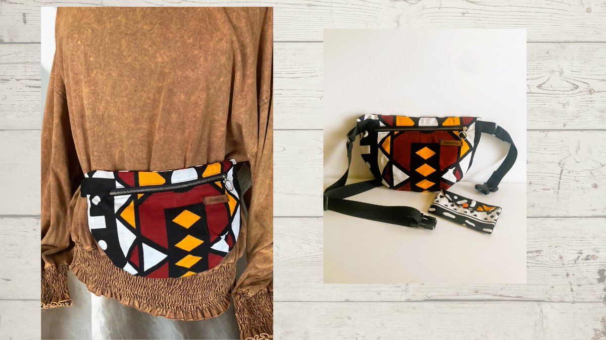 clemmie_s's tweet image. 20% off with free shipping USA
This Kente African fabric fanny pack, made in black, orange, and white, is the perfect size—not bulky, yet spacious enough to hold all your essentials
etsy.com/listing/441442… @Etsy #etsygifts #etsysale #fannybacks