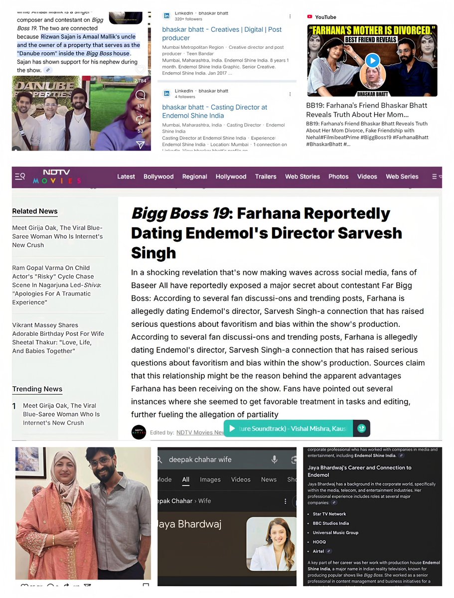 Krishi4747's tweet photo. I want to ask @EndemolShineIND ~ why these Real Questions got chopped from the Main Episodes? #BiggBoss is no reality show ~ it’s a nepotism fest. Makers protect Amaal &amp; Farrhana. Reputation shattered, viewership sinking fast.

https://t.co/1ziEQ2V2lf
https://t.co/fW5y8AGe3W https://t.co/cRILIBhum9