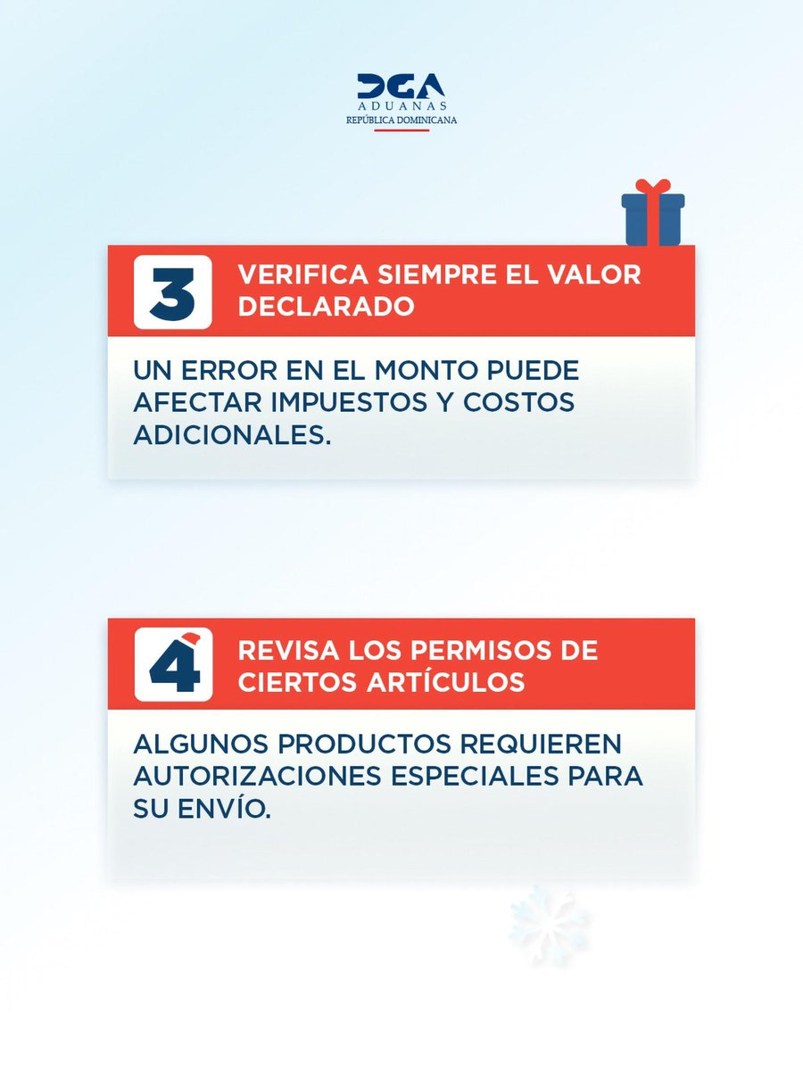 aduanard's tweet image. 🎄✨ Compra en línea, pero con cabeza fría.

🚫 Evita errores e infórmate antes de comprar. 

📦 No dejes que los contratiempos arruinen tus pedidos navideños. 

¡Planifica y revisa cada detalle!

 #AduanasRD #ComprasEnLínea