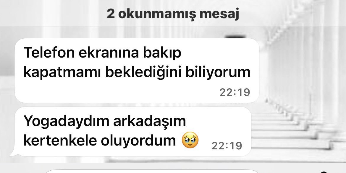 iki yeni mesaj djdmdmd