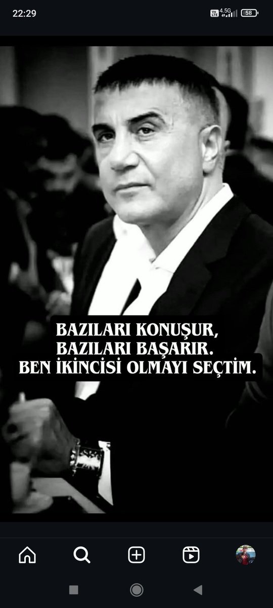 Ölümü gören hastalığa razı olur Türkiye ve herkes reis Sedat Peker kıymeti bilmesi lazım Allah var gam yok reis var umut var bir umuttur yaşamak