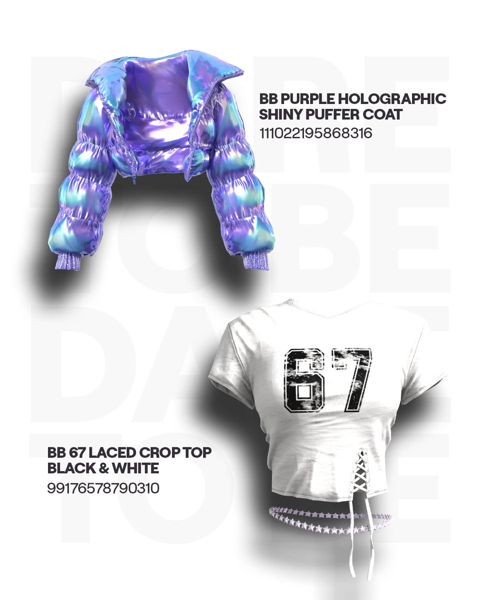 WearBlueberry's tweet image. Dare To Be yourself in Blueberry clothing 🫐

Shop more in Blueberry Fashion World: wearblueberry.me/4nvUrY8

#Roblox #RobloxUGC #UGC #RobloxFashion #DareToBe #WearBlueberry
