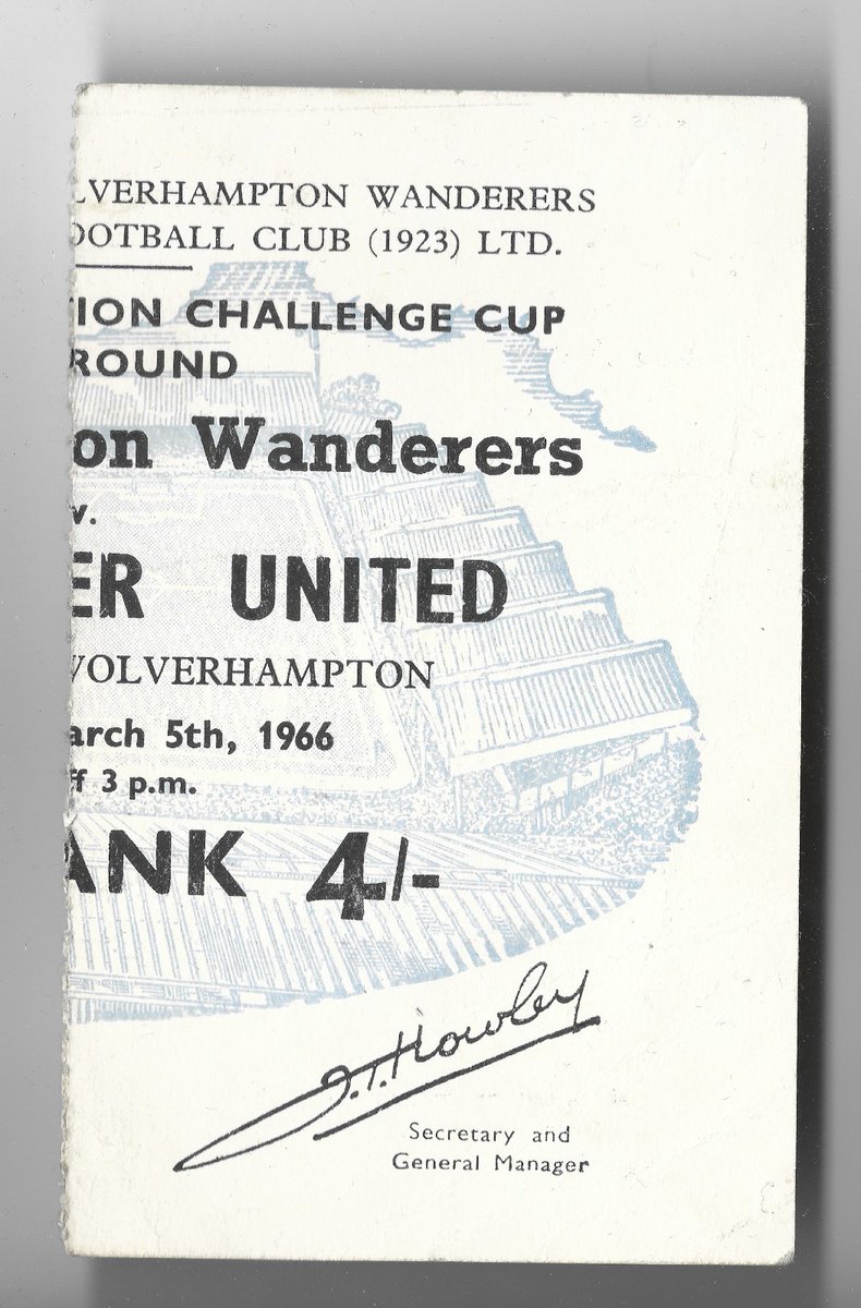 memorabiliaWWFC's tweet image. Wolves V Manchester United Football Ticket FA Cup 5th Round 1966

£73.50 currently

1 bid

Ends Wed 3rd Dec @ 9:02am

ebay.co.uk/itm/3579496908…

#ad #wolves #wwfc