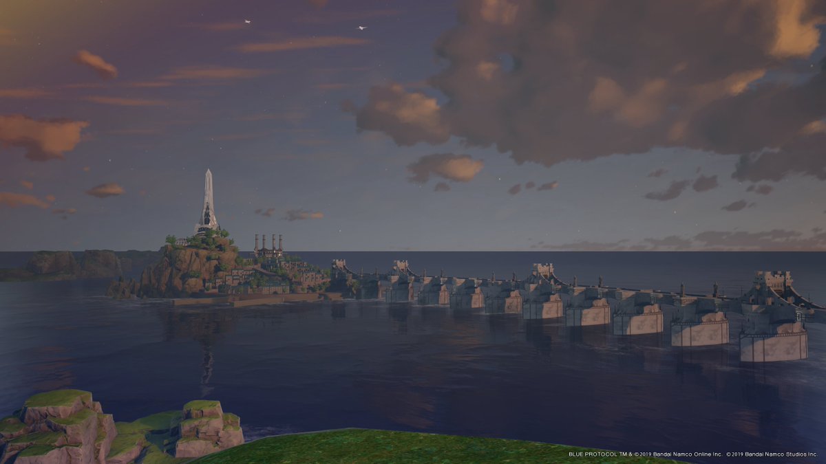 ori_fushi_ran's tweet image. 【2024.11.30】
レグナスはどの時間帯も美しくて好きだったけれど、夜明けと夕暮れは特に大好きだったなぁ。まだ目を覚ましきっていない世界とか、夜の空気がひたひたと忍び寄る感じとか。
#ブルプロ #ブルプロSS #BlueProtocol #BPクロノリープ