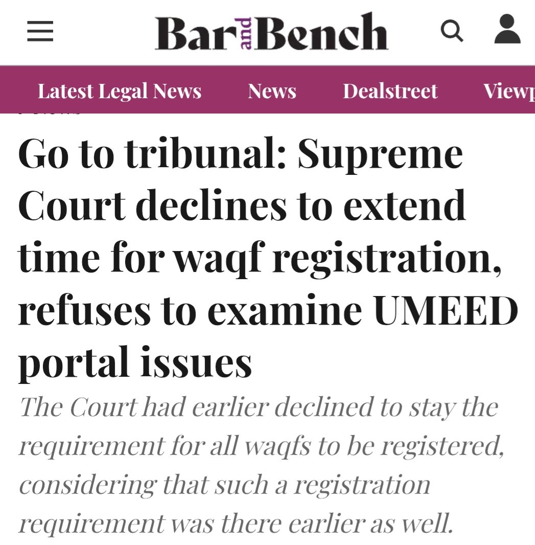 <a href="/INCIndia/">Congress</a> can fight everything that is progressive for India, they can go to court,&amp; excite people with lies, but in the end,they have to kneel before the Govt's ruling. They fooled Muslims about the Waqf Act,&amp; now they must abide by it. Muslims, once again, are duped by Congress