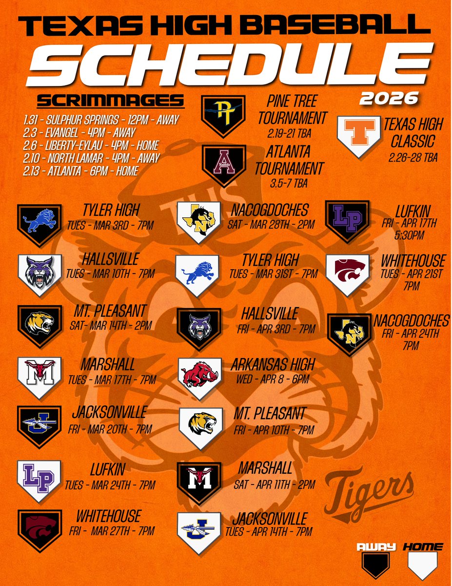 THigh_baseball's tweet photo. TIGER BASEBALL 2026!!!!!🐅🐅🐅⚾️⚾️ https://t.co/38D1PTvn8H