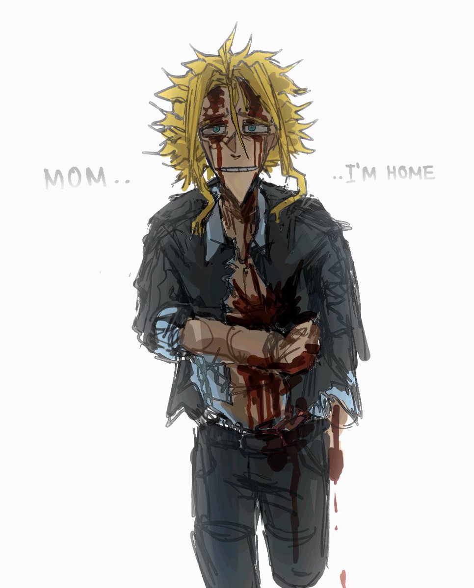 My boy…you can’t come home just yet

#myheroacademia #オールマイト #ヒロアカ