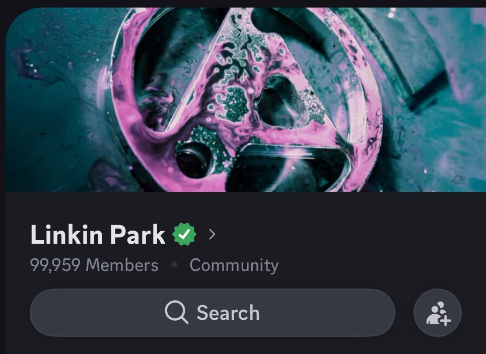 BroodingAnanas's tweet image. Linkin Park discord server is SO close to reaching 100k members👁️

discord.gg/linkinpark