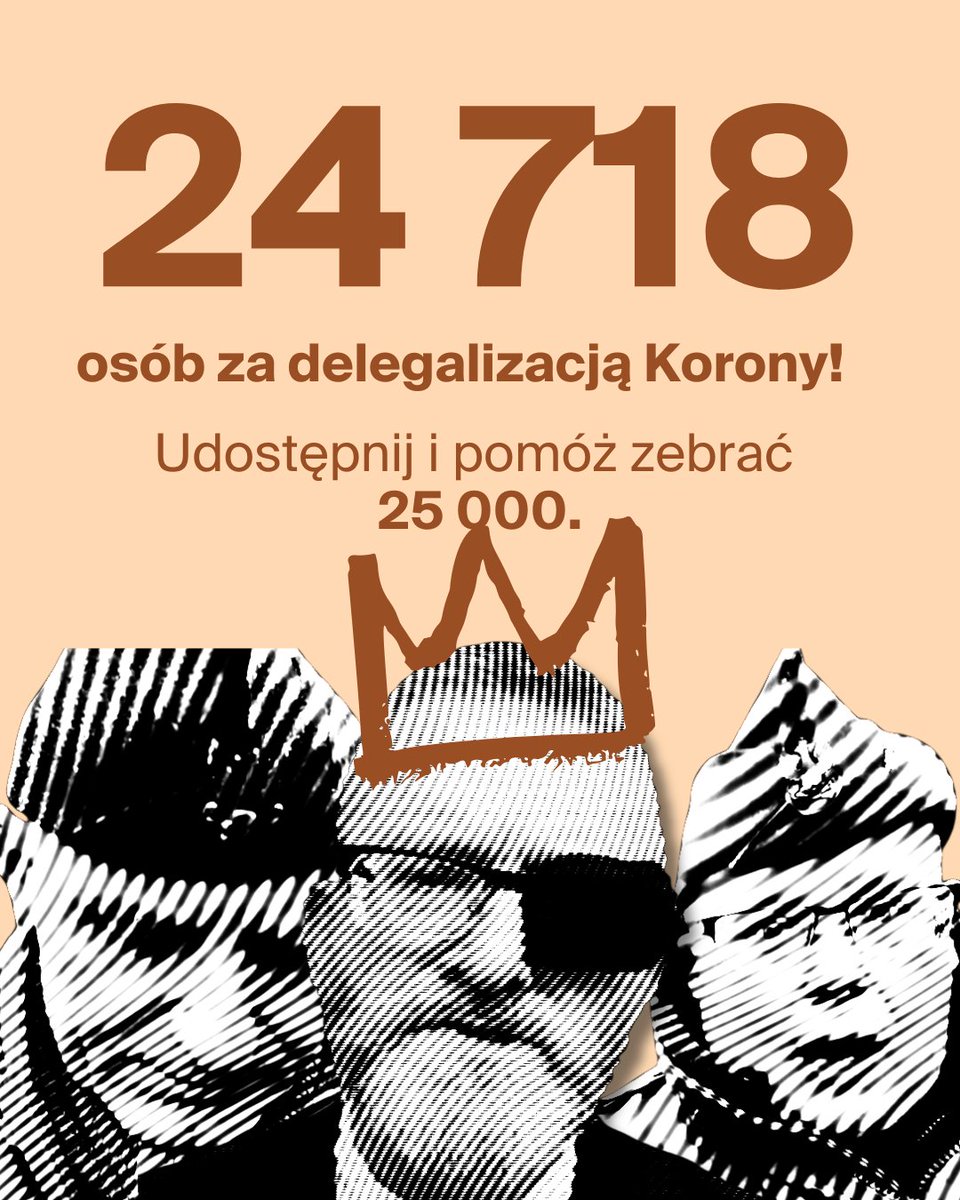 Wielka mobilizacja  akcja.link/delegalizacja ‼️ Idziemy na  25 000. 

Ws. apelu o delegalizację partii Grzegorza Brauna wypowiedzieli się marszałek Sejmu, ministrowie spraw zagranicznych, sprawiedliwości i spraw wewnętrznych, politycy ze wszystkich stron sceny politycznej.